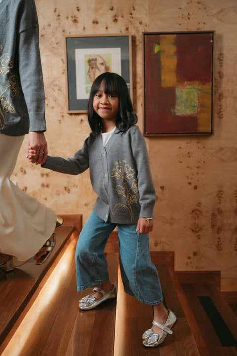 CLASSIC CARDI IN DAFFODIL (KIDS)