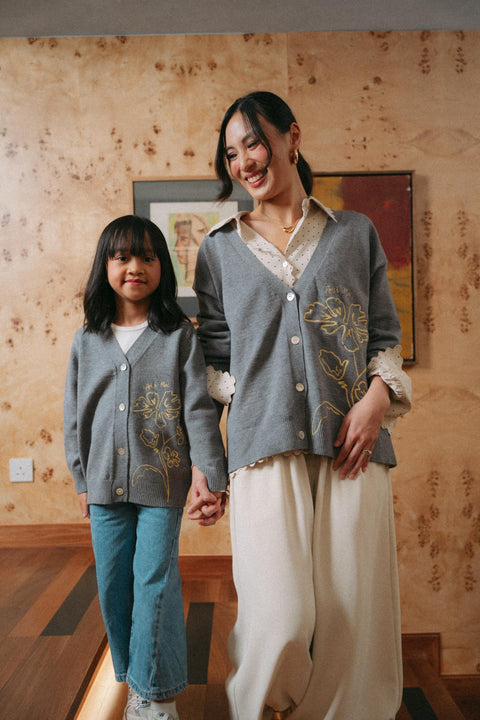 CLASSIC CARDI IN DAFFODIL (KIDS)