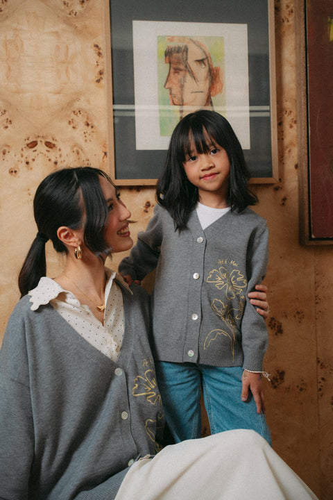 CLASSIC CARDI IN DAFFODIL (KIDS)