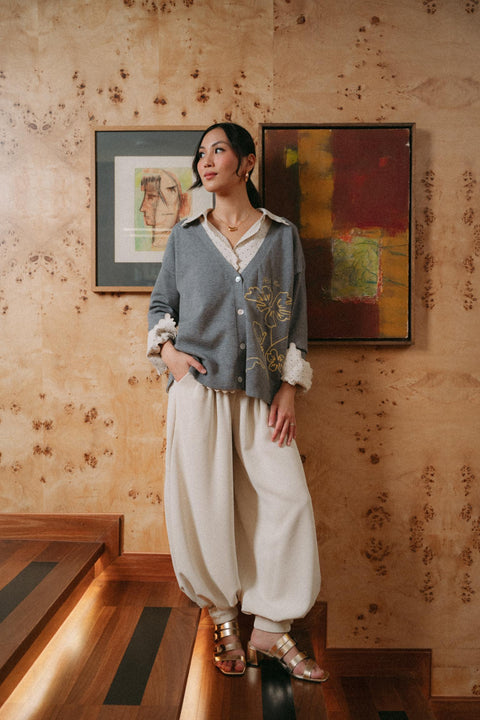 CLASSIC CARDI IN DAFFODIL