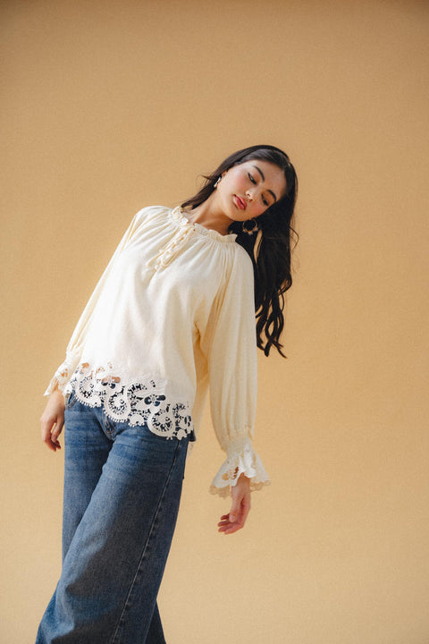 LYLA BLOUSE IN HEIRLOOM