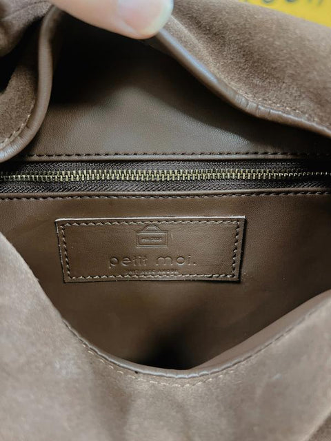MARLOWE BAG IN ESPRESSO SUEDE