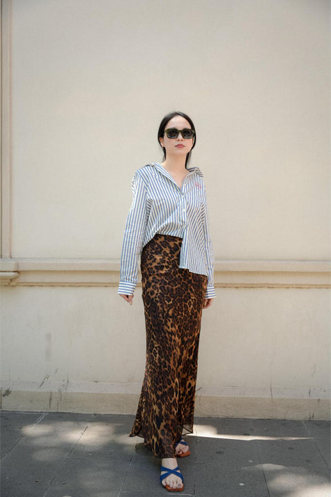 LEOPARD SKIRT
