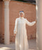 NOUR DRESS IN IVORY