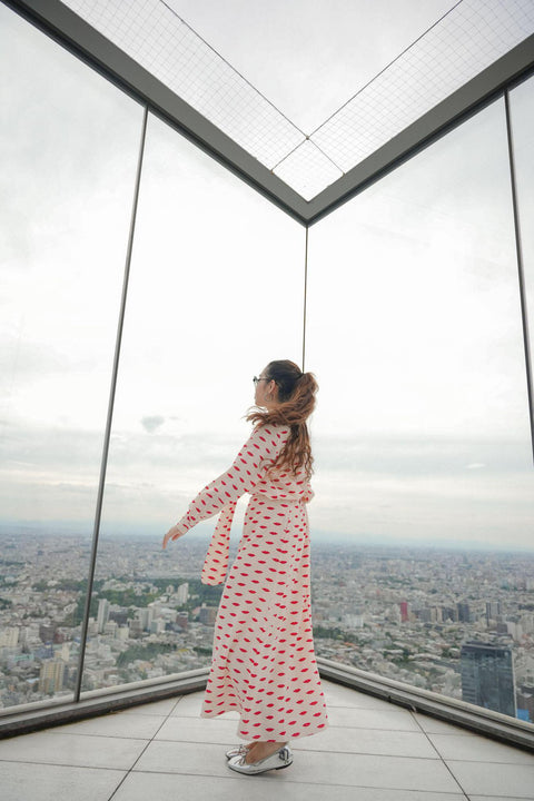 LIP PRINT SKIRT