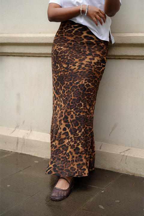 LEOPARD SKIRT