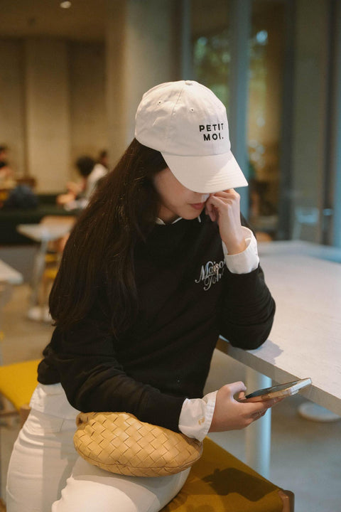 PETIT MOI BASEBALL CAP IN ECRU