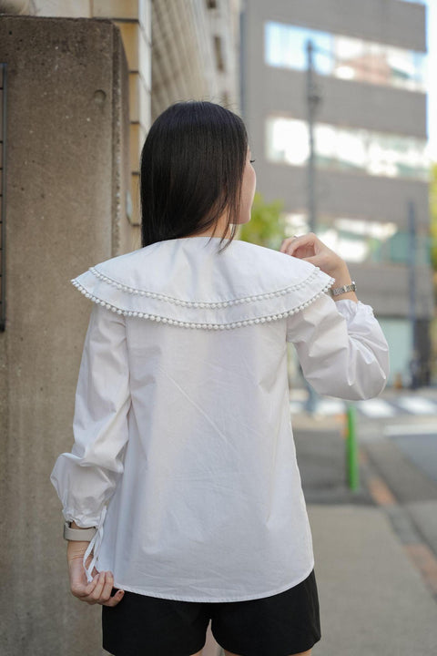 HANA SHIRT IN ECRU
