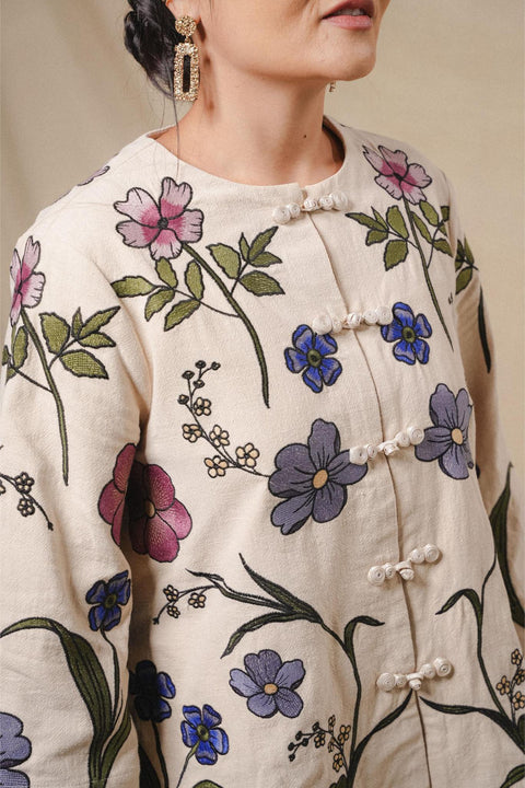 MAJORELLE KURUNG IN BEIGE