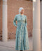 NAEMA DRESS IN TEAL FLORAL