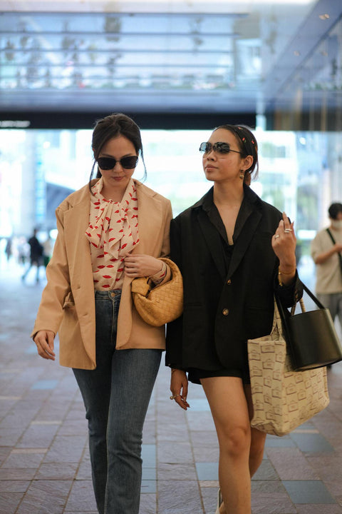 AKFORPM LOML BLAZER IN NOIR