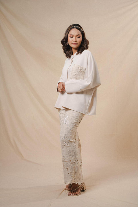 EVE TOP IN IVORY