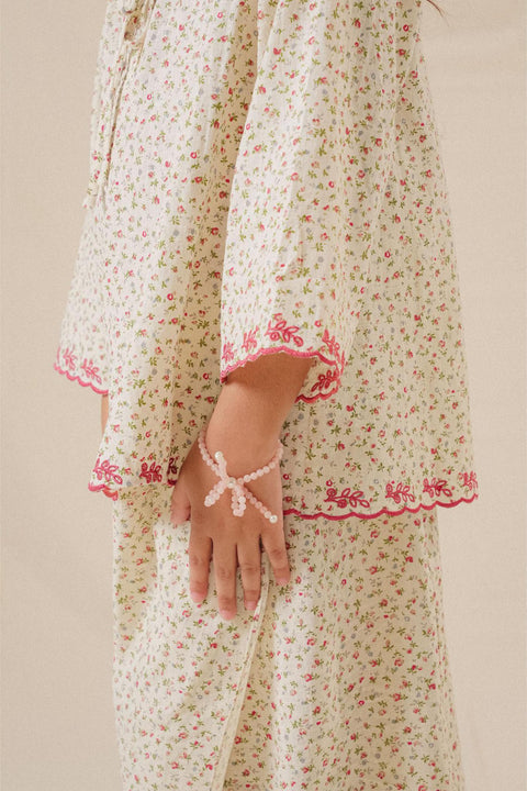 BLOOM KURUNG IN CERISE