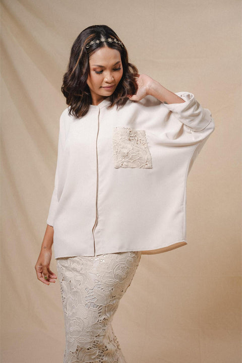 EVE TOP IN IVORY