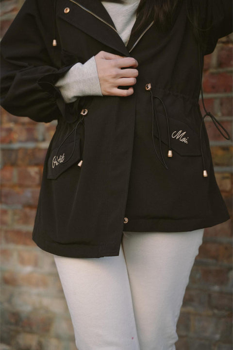 LE COOL PARKA IN NOIR