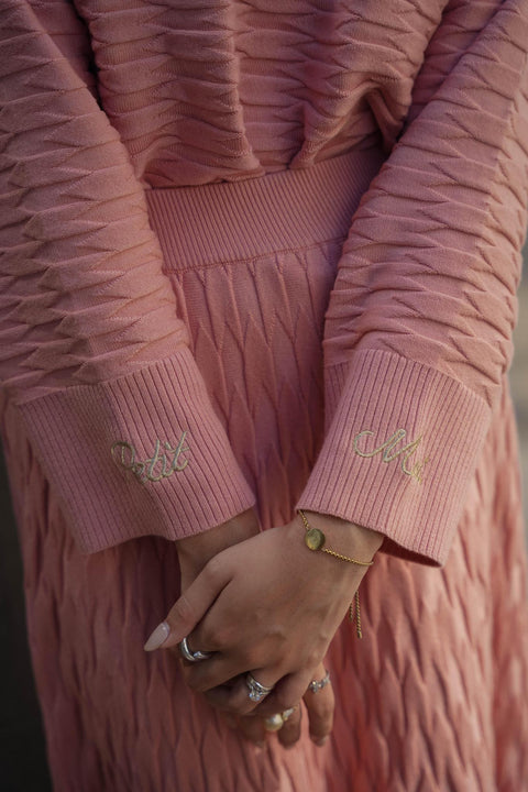 NUVOLA KNIT SWEATER IN SAKURA