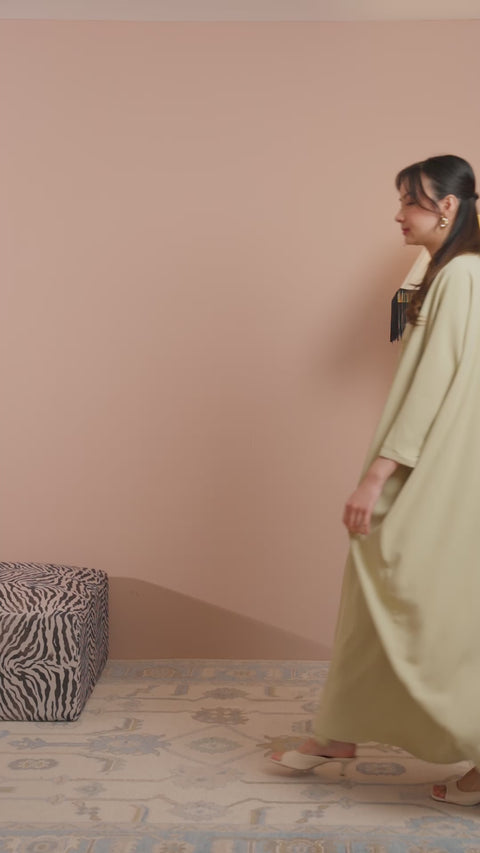 NAHLA KAFTAN IN SAGE