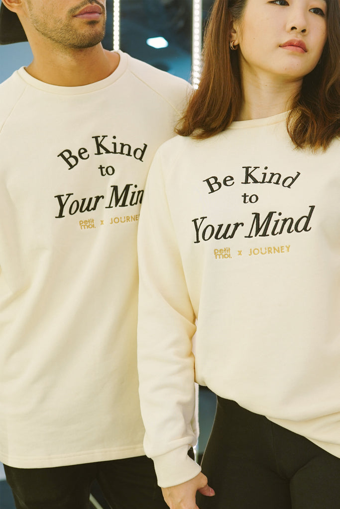 male and female model in high quality matching jumpers by Petit Moi