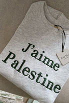 Love for palestine inspired sweater. Made by petit moi