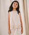 SKYE KURUNG IN BROWN POLKA